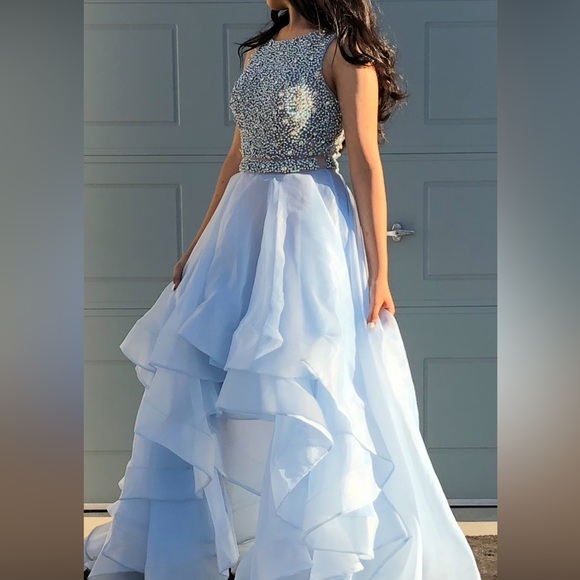Beautiful high-low prom/wedding guest dress - Picture 7 of 10